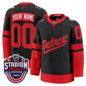 Detroit Red Wings 2025 Stadium Series Premium Custom Jersey – All Stitched