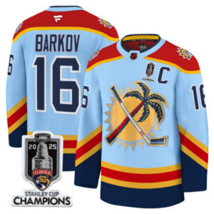 Men’s Florida Panthers 2025 Stanley Cup Champions Premium Jersey – All Stitched