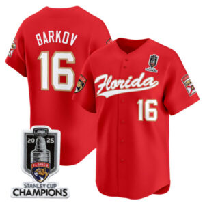 Men’s Florida Panthers 2025 Stanley Cup Champions Vapor Baseball Jersey – All Stitched