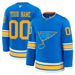 St. Louis Blues 2025 26 Premium Custom Jersey – All Stitched
