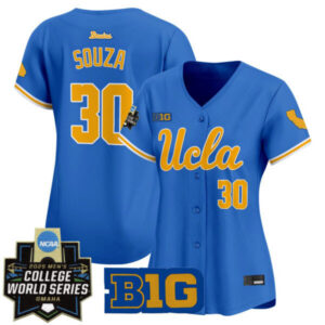 Women’s UCLA Bruins 2025 World Series Vapor Premier Limited Jersey – All Stitched