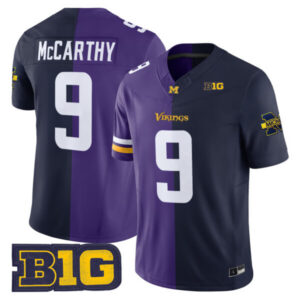 J.J. McCarthy Split Vapor Limited Jersey – All Stitched