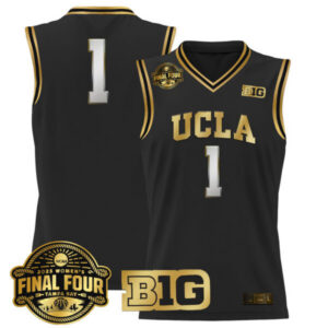 Men’s Size – UCLA Bruins 2025 Big Ten Women’s Final Four Patch Lightweight Basketball Jersey – All Stitched