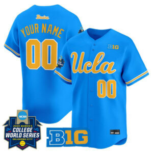 UCLA Bruins Softball 2025 World Series (WCWS) Vapor Premier Limited Custom Jersey – All Stitched