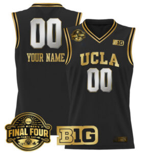 UCLA Bruins 2025 Big Ten Women’s Final Four Patch Lightweight Basketball Custom Jersey – All Stitched