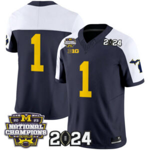 Men’s Michigan Wolverines 2024 “Michigan State Style” Vapor Limited Jersey – All Stitched