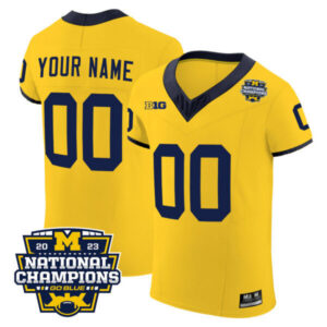 Michigan Wolverines Vapor Elite Custom Jersey – All Stitched