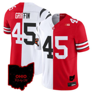 Ohio State Buckeyes Split Vapor Limited Jersey – All Stitched