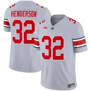 TreVeyon Henderson Ohio State Buckeyes Jersey Collection – All Stitched