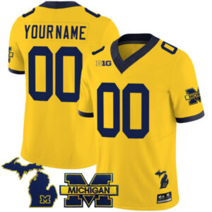 Michigan Wolverines 2023 Special Custom Jersey V3 – All Stitched