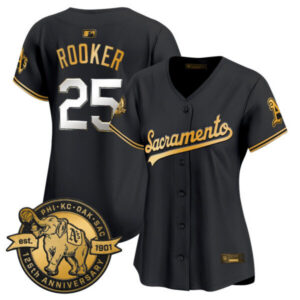 Women’s Athletics ‘Sacramento Edition’ Vapor Premier Limited Jersey – 125th Anniversary Patch – All Stitched