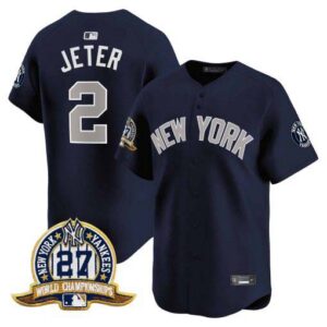 Men's New York Yankees 27 Time Champions Patch Vapor Premier Limited Jersey - All Stitched