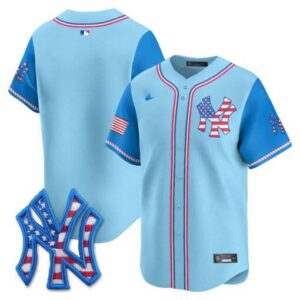 Men's New York Yankees 2025 Fourth of July Vapor Premier Limited Jersey - All Stitched