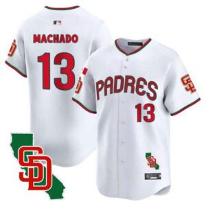 Men's Padres Mexico California Patch Vapor Premier Limited Jersey V4 – All Stitched