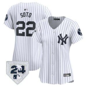 Women's New York Yankees 2024 Spring Training Patch Vapor Premier Limited Jersey V2 - All Stitched
