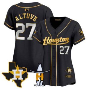 Women's Houston Astros Houston Rodeo Patch Vapor Premier Limited Jersey - All Stitched