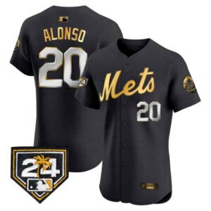 Men's New York Mets 2024 Spring Training Vapor Premier Elite Jersey V2 - All Stitched
