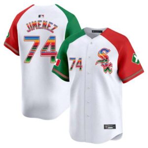 Men's Chicago White Sox Mexico Vapor Premier Limited alternate eloy-jimenez Jersey V2