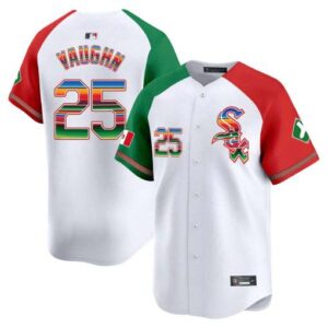 Men's Chicago White Sox Mexico Vapor Premier Limited alternate andrew-vaughn Jersey V2