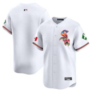 Men's Chicago White Sox Mexico Vapor Premier Limited white team Jersey V2