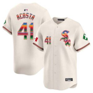 Men's Chicago White Sox Mexico Vapor Premier Limited cream cy-acosta Jersey V2