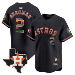 Men's Astros Mexico Texas Patch Vapor Premier Limited Jersey - All Stitched