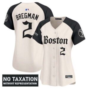 Women’s Boston Red Sox ‘Retro Newspaper Edition’ Vapor Premier Limited Jersey – All Stitched