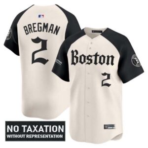 Men’s Boston Red Sox ‘Retro Newspaper Edition’ Vapor Premier Limited Jersey – All Stitched