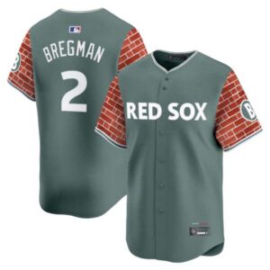 Men’s Boston Red Sox 2025 Fenway Red Brick Style Vapor Premier Limited Jersey – Stitched
