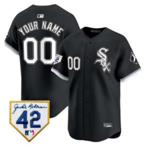 Chicago White Sox 2024 Jackie Robinson Patch Vapor Premier Limited Custom Jersey – All Stitched