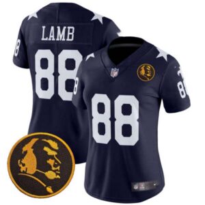 Women’s Cowboys Texas & John Madden Patch Vapor Limited Jersey V2 – All Stitched