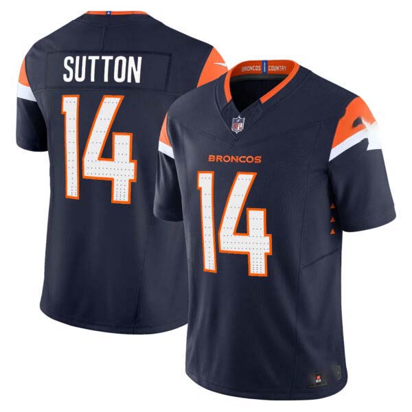 Men’s Denver Broncos 2024 Vapor Limited Jersey – All Stitched