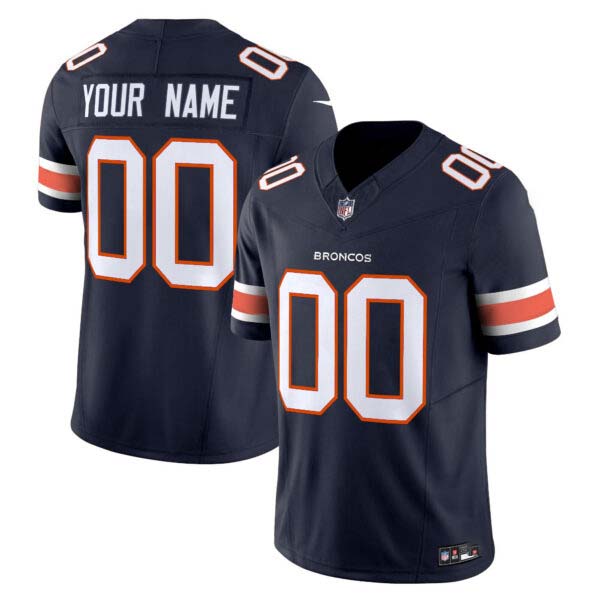 Denver Broncos Throwback Vapor Limited Custom Jersey – All Stitched