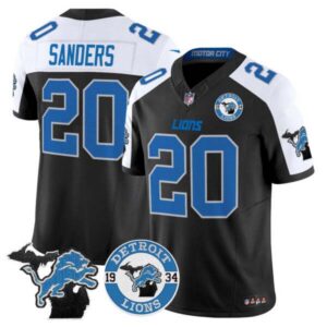 Men’s Detroit Lions 2024 Vapor Limited Jersey – Est. 1934 Patch – All Stitched