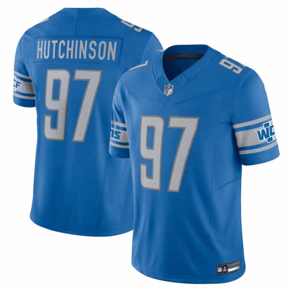Aidan Hutchinson Detroit Lions Vapor F.U.S.E. Limited Jersey – All Stitched
