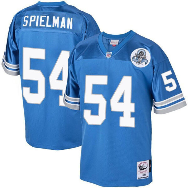 Chris Spielman Detroit Lions 1993 Throwback Jersey – All Stitched