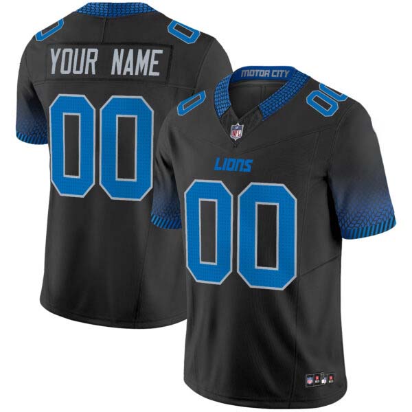 Detroit Lions 2024 Motor City Vapor Limited Custom Jersey – All Stitched