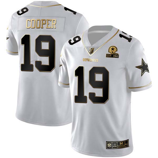 Cowboys White Gold Est 1960 Patch – All Stitched