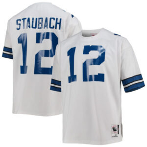 Roger Staubach Dallas Cowboys 1977 Retired Jersey – All Stitched