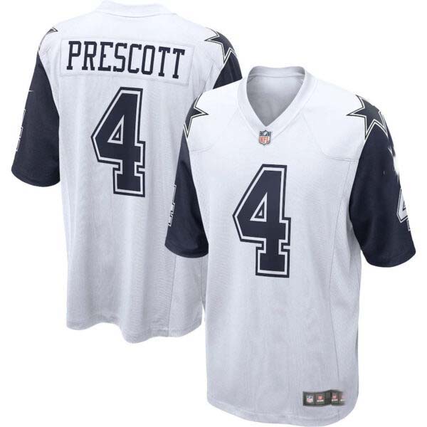 Dak Prescott Cowboys Game Jersey – All Stitched