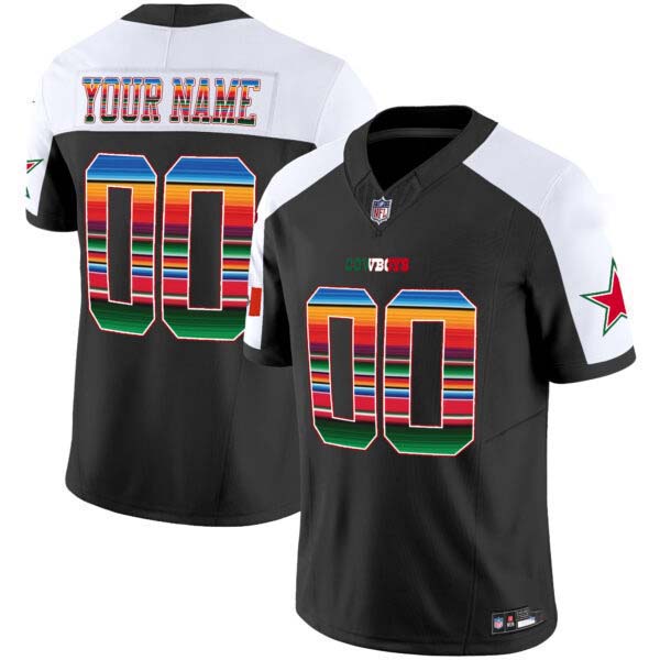 Cowboys Mexico Vapor Limited Custom Jersey V2 – All Stitched