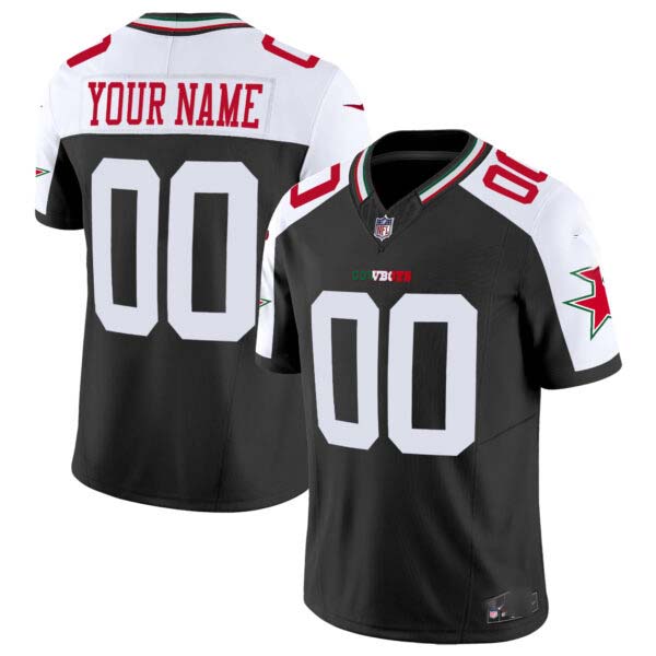 Cowboys Mexico Vapor Limited Custom Jersey – All Stitched