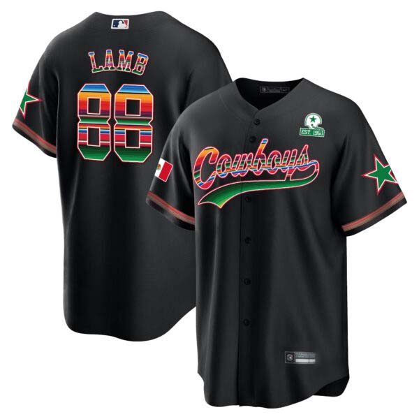Men’s Cowboys Baseball Mexico Jersey – All Stitched