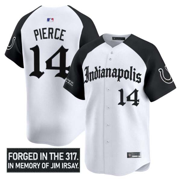 Men’s Indianapolis Colts ‘Jim Irsay Tribute’ Vapor Baseball Jersey – All Stitched