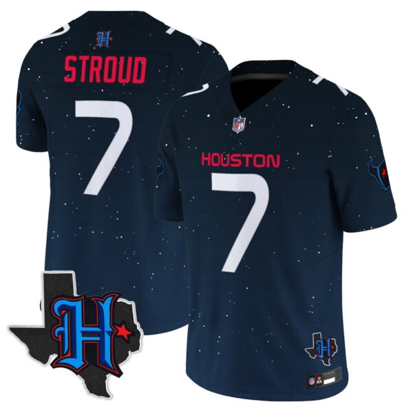 Houston Texans ‘Space City Edition’ Vapor Limited Jersey – All Stitched
