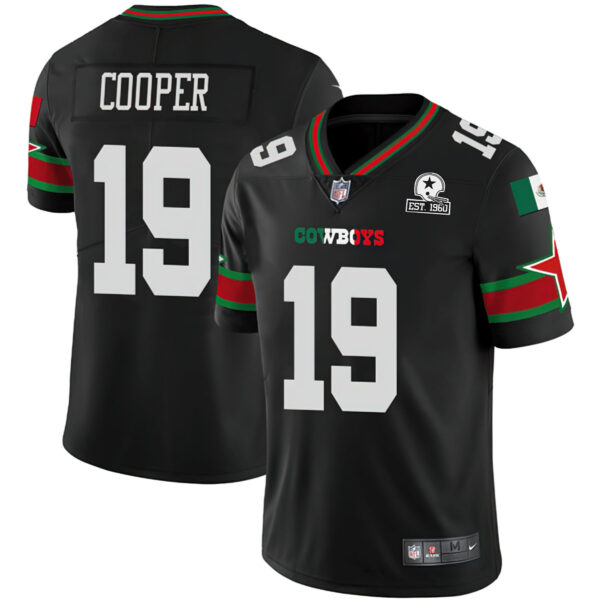 Cowboys Mexico Est 1960 Patch Vapor Jersey – All Stitched