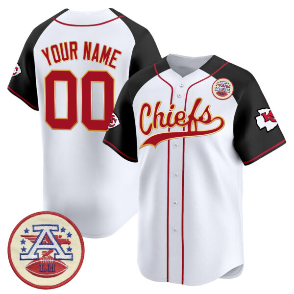 Kansas City Chiefs 2025 Vapor Baseball Custom Jersey – All Stitched
