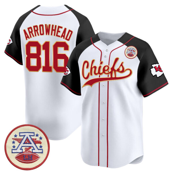 Men’s Kansas City Chiefs 2025 Vapor Baseball Jersey – All Stitched