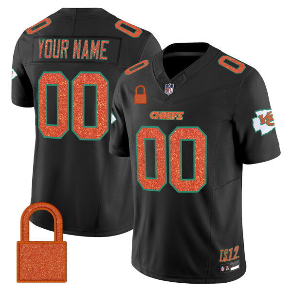 Kansas City Chiefs ‘Taylor Swift – TS12 – The Life of a Showgirl’ Vapor Limited Custom Jersey – All Stitched