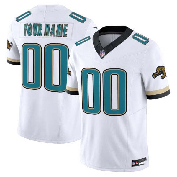 Jacksonville Jaguars Throwback Vapor Limited Custom Jersey – All Stitched